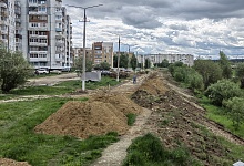 В Ухте На набережной Нефтяников идут работы по благоустройству пешеходной зоны