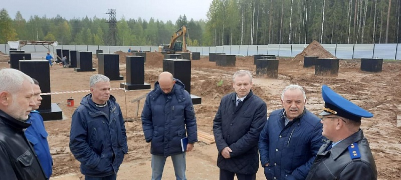Прокурор Коми проинспектировал ход строительства станции водоочистки «Пожня-Ель» в Ухте