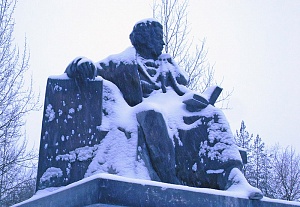 Скульптор - зима!